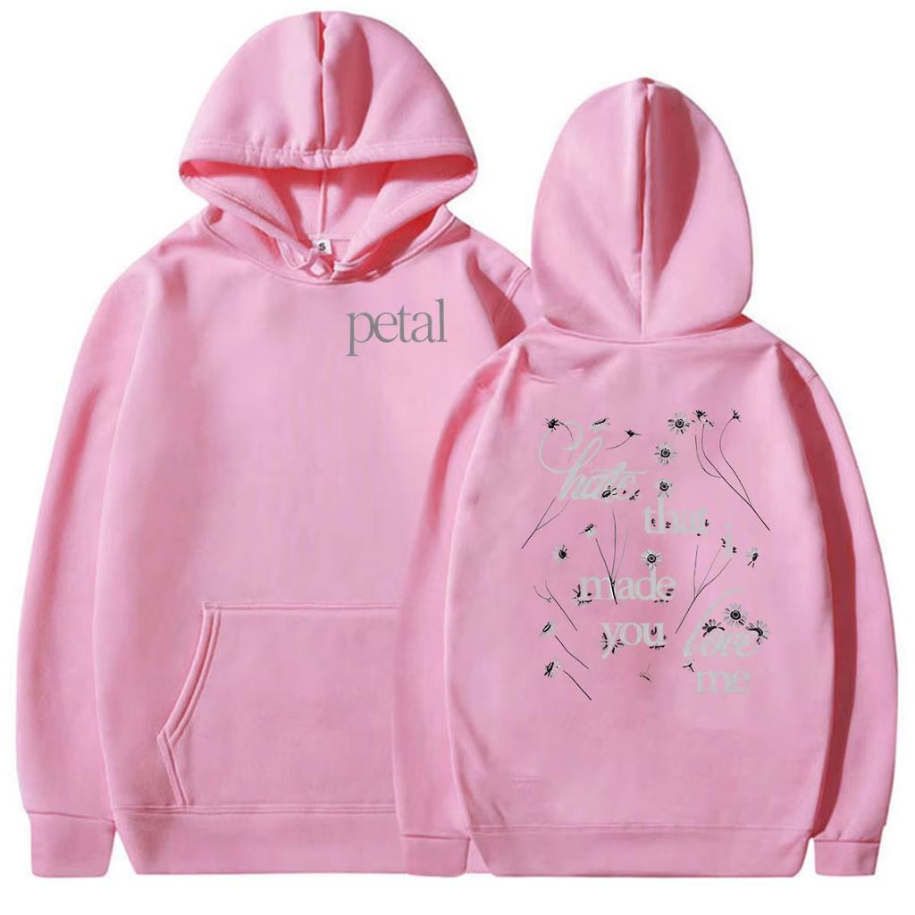 2026 Ariana Grande Petal Hate That I Made You Love Me Album 2026 Print Hoodie Men Women's Clothing Vintage Printed Sweatshirt