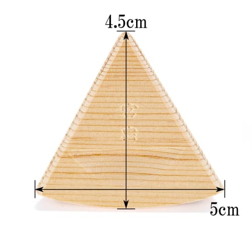 Ise - Miyachu - Salt Mounding Container, Triangular, Standard Type