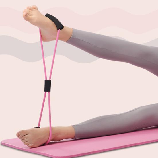 Yoga Band Ergonomic Easy To Carry TPR Back Shoulder Neck Stretching Resistance Loop  Home