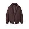 Mens Winter Light Down Jacket Stand Collar Warm Solid Color Streetwear Puffer Coat