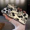 Popular Full Screen Black Cherry for Apple 11/11 Matte 11/11 Hard iPhone11promax Phone Case