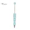 Rhinestone Bling Pens DIY Beadable Pen, Rhinestones And Faux Pearls Beaded Office Desk Accessories Black Ink Ballpoint Pen for School Supplies