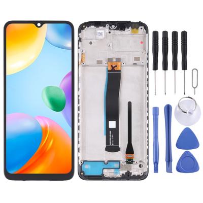 Oryginalny ekran LCD i digitizer w komplecie z ramką do Xiaomi Redmi 10C/Redmi 10 India/Poco C40