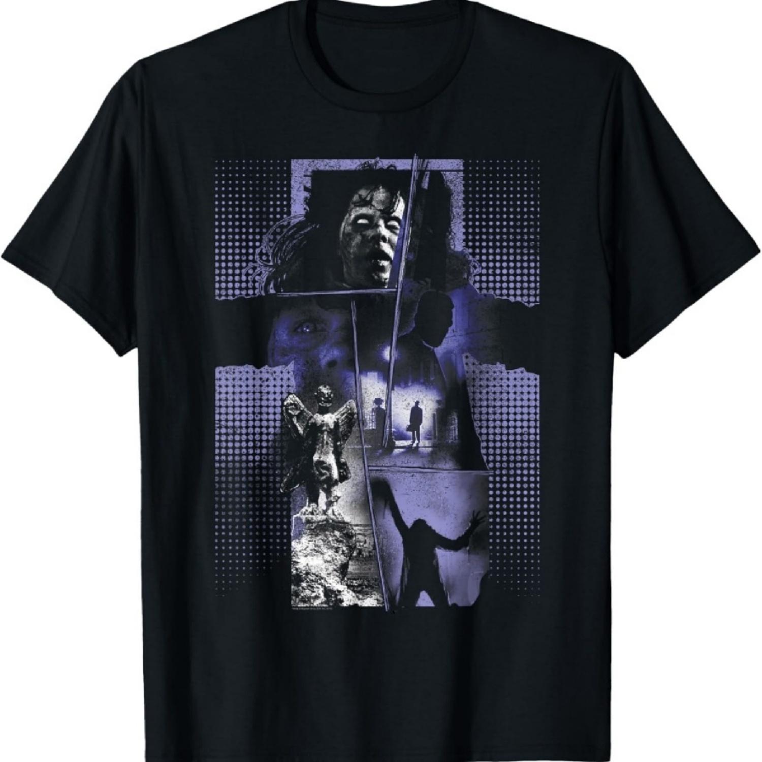 WARNER BROS The Exorcist Purple I m Not Regan Women s Cotton Black Modern Letter Print T-Shirt XXXXXL разноцветный