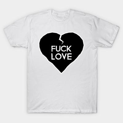 T Shirt Women Fuck Love T Shirt Harajuku Print Kawaii Tshirt Summer Short Sleeve Female T-Shirt Top Tee