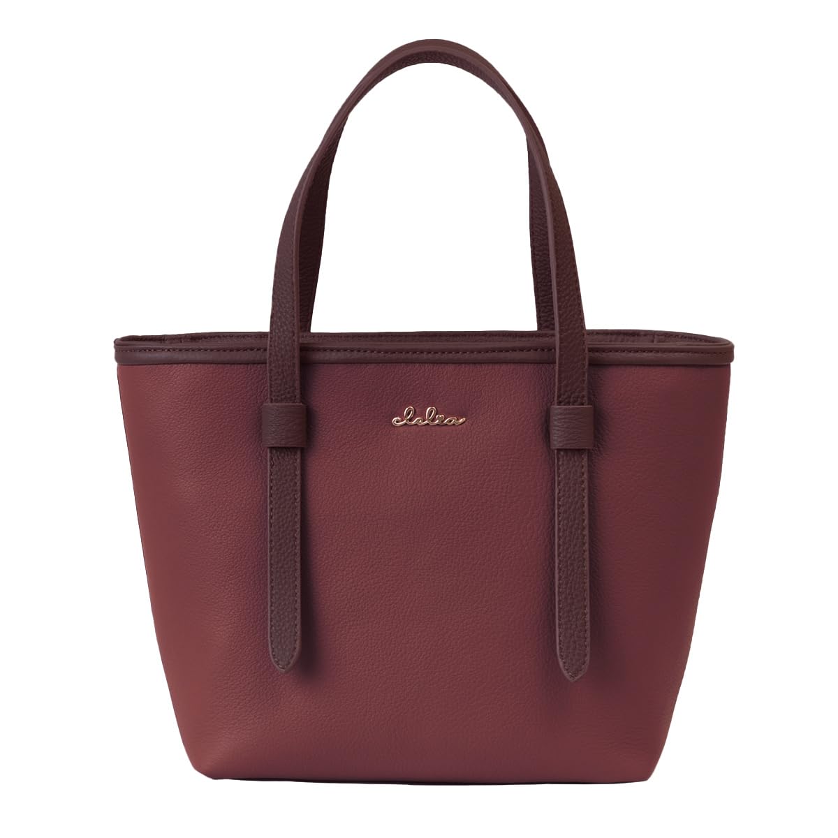 

Tote Bag for Genuine Small Mini Tote Grage Series [Cleria] Women, Leather, Dividers, [CL-51002] (Romane Red)