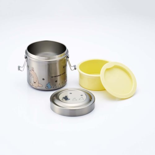 Skater Thermal Lunch Box My Neighbor Totoro Marching Studio Ghibli 600ml Bowl Type Antibacterial Vacuum Stainless Steel STLB1AG-A