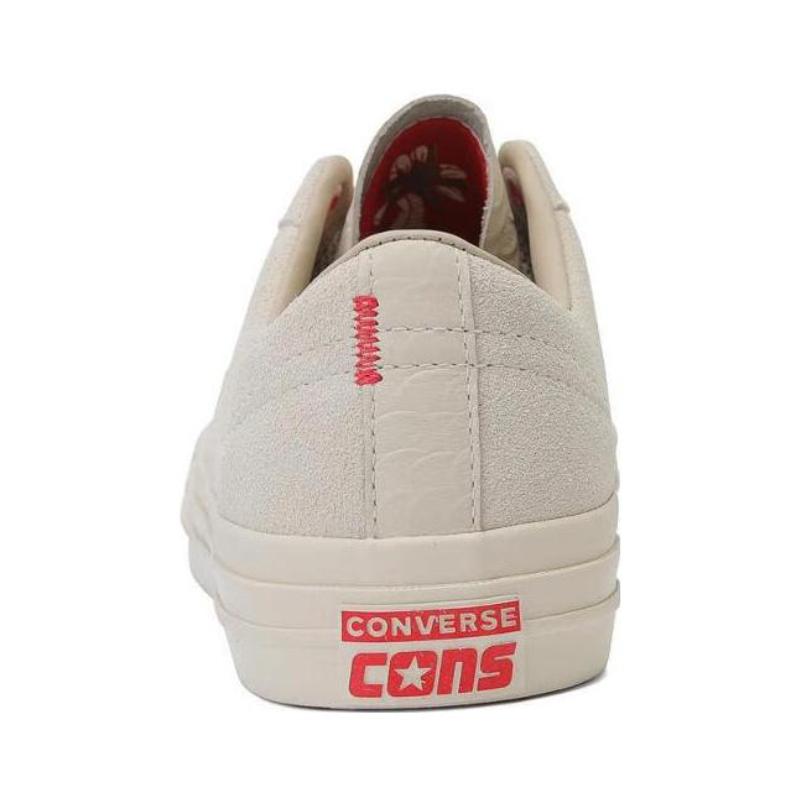 Converse One Star Pro Bequeme und Vielseitige Low-Top Board Schuhe Unisex Beige