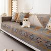 2025 New Nordic Flannel Sofa Covers for Living Room Anti-Slip Dustproof Sofa Covers Universal Bohemian Sofas Funda Sofa Cushion