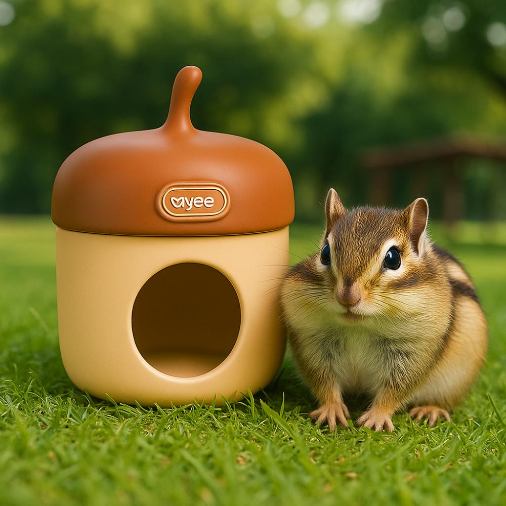 Dekorativní keramické hnízdo Úkryt pro křečka Roztomilé chladicí hnízdo pro křečka Činčilu