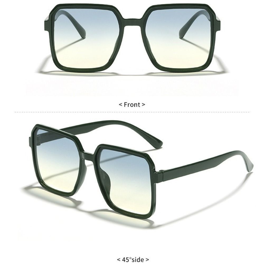 Lightweight Sunglasses Anti-Glare Oversize Sunglasses Trendy Square Sunglasses Outdoor