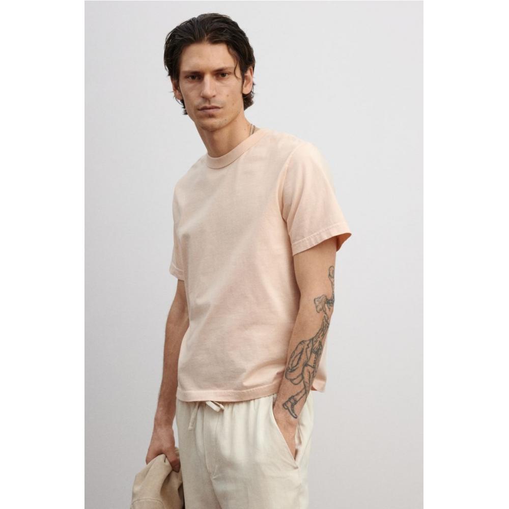 H M Regular FiT T sHirT Pale Orange