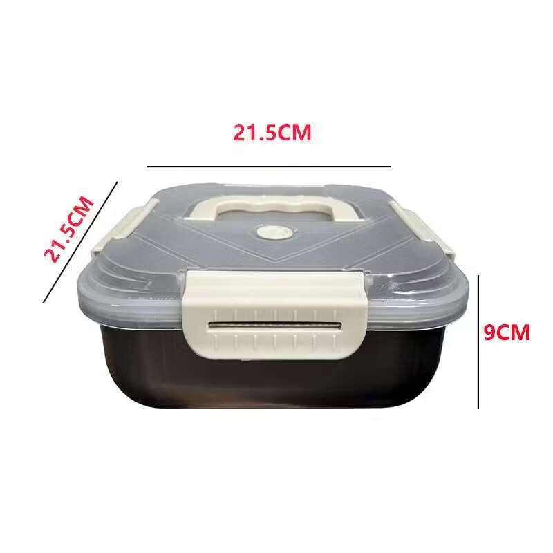 Large Capacity Portable Stainless Steel Food Container