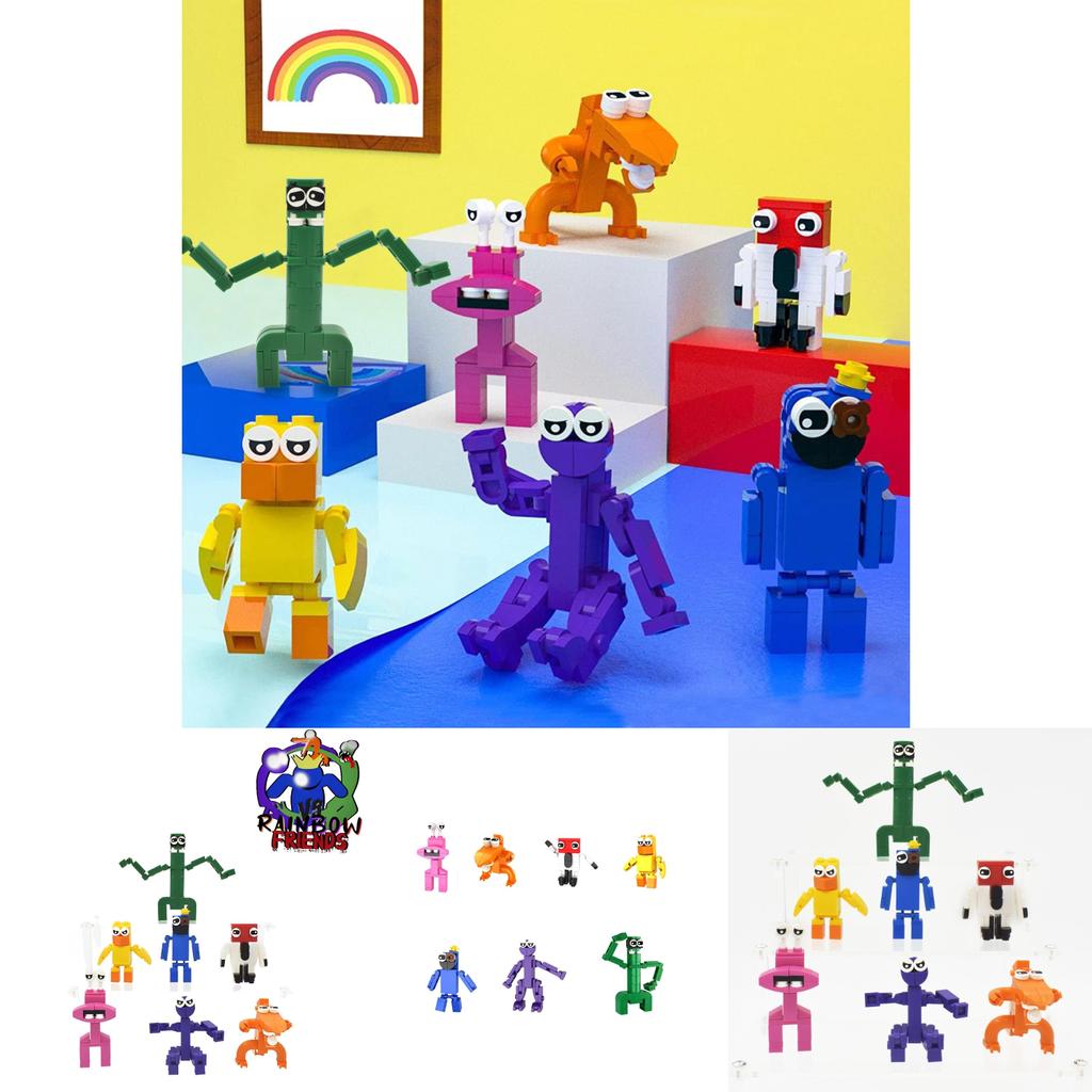 247 pezzi Roblox Rainbow Friends Blocchi da Costruzione Giocattolo Per Ragazzi Ragazze