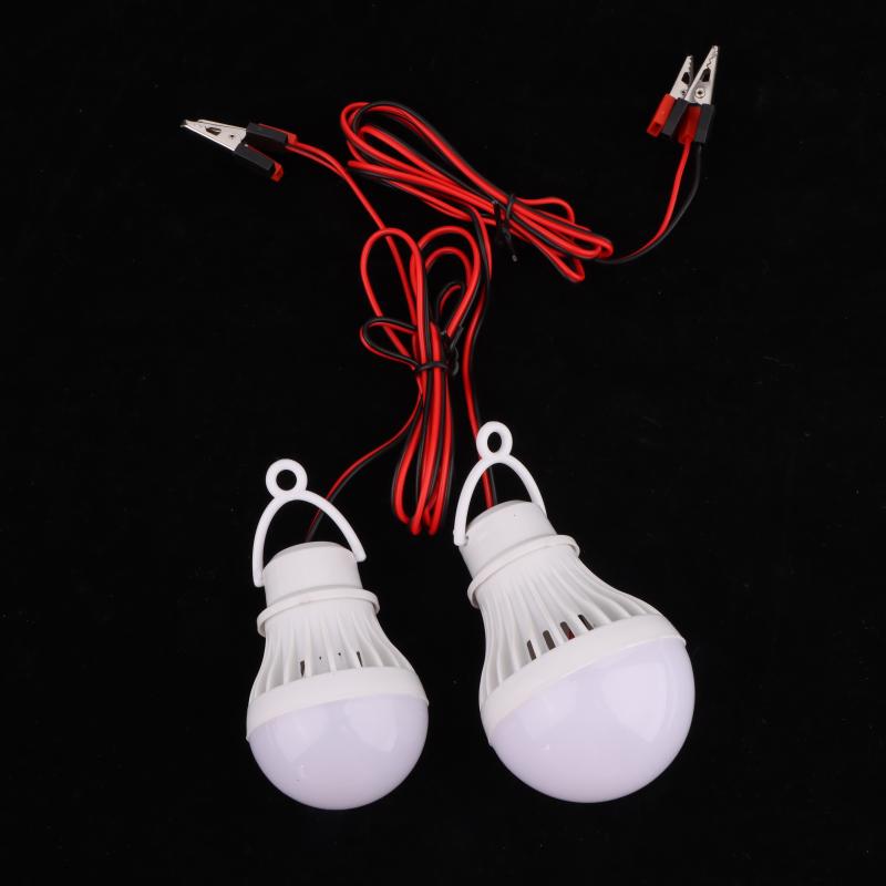 1 Piece Diy Accessories Led Light Bulb Dc 12V 3W 5W 7W With 1.2M Wire Led Lamp For Home Decoration