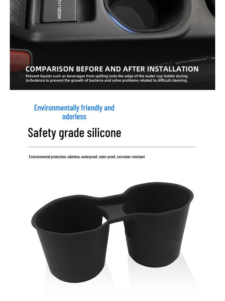 Silicone Cup Holder for 2025 Subaru Forester Interior, Right-Hand Drive Only