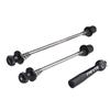 Aluminum Zinc Zinc Alloy Locking Security Wheel Accessories Bicycle Skewers Hub Quick Release Bike Skewers