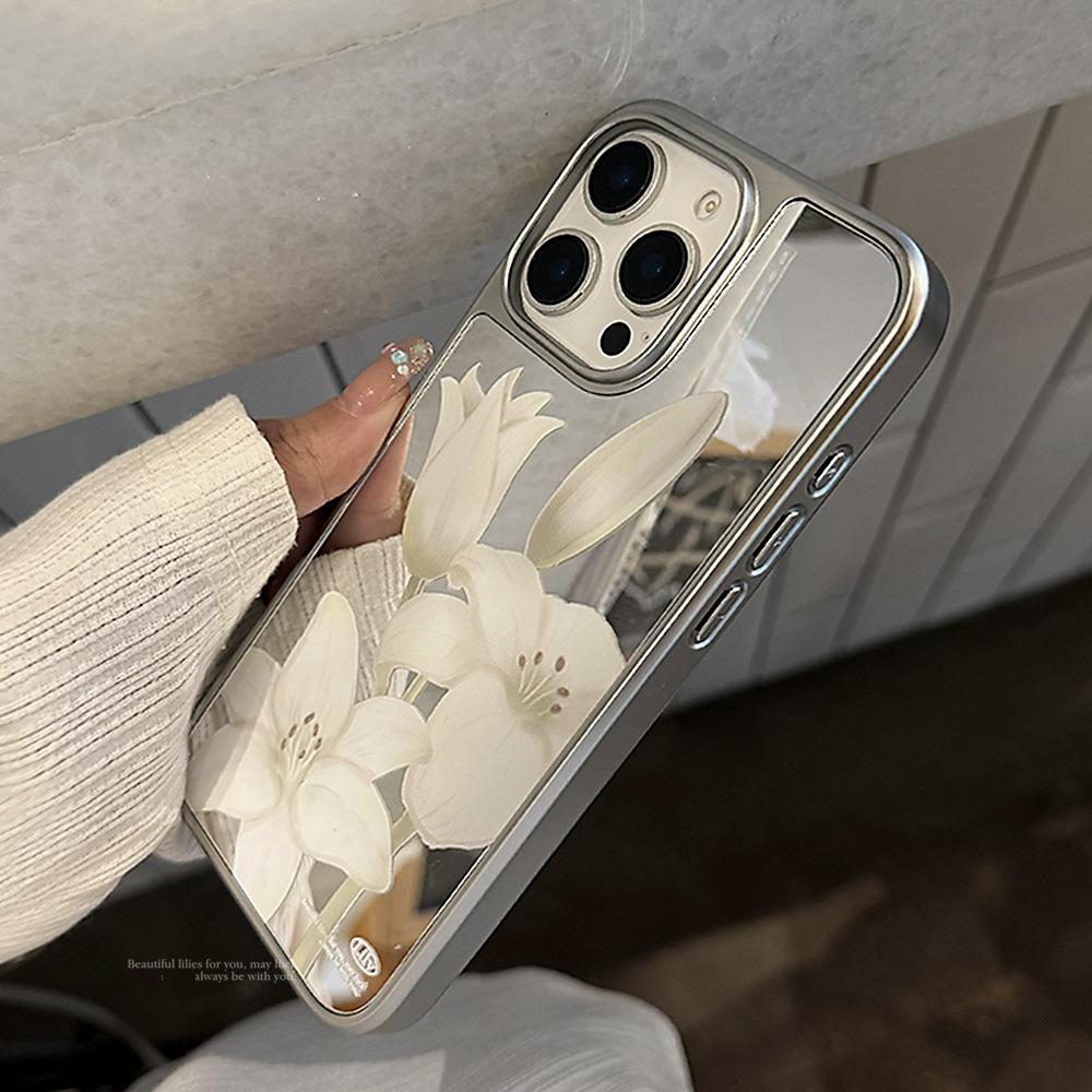 Creative Lily Phone Case for iPhone 17 and iPhone 17 Pro Max