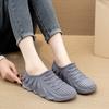 Women Low-Top Waterproof Shoes Rain Shoes Rain Boots Women's Summer Work Rubber Shoes Fashion Jelly Slip-on Shoes