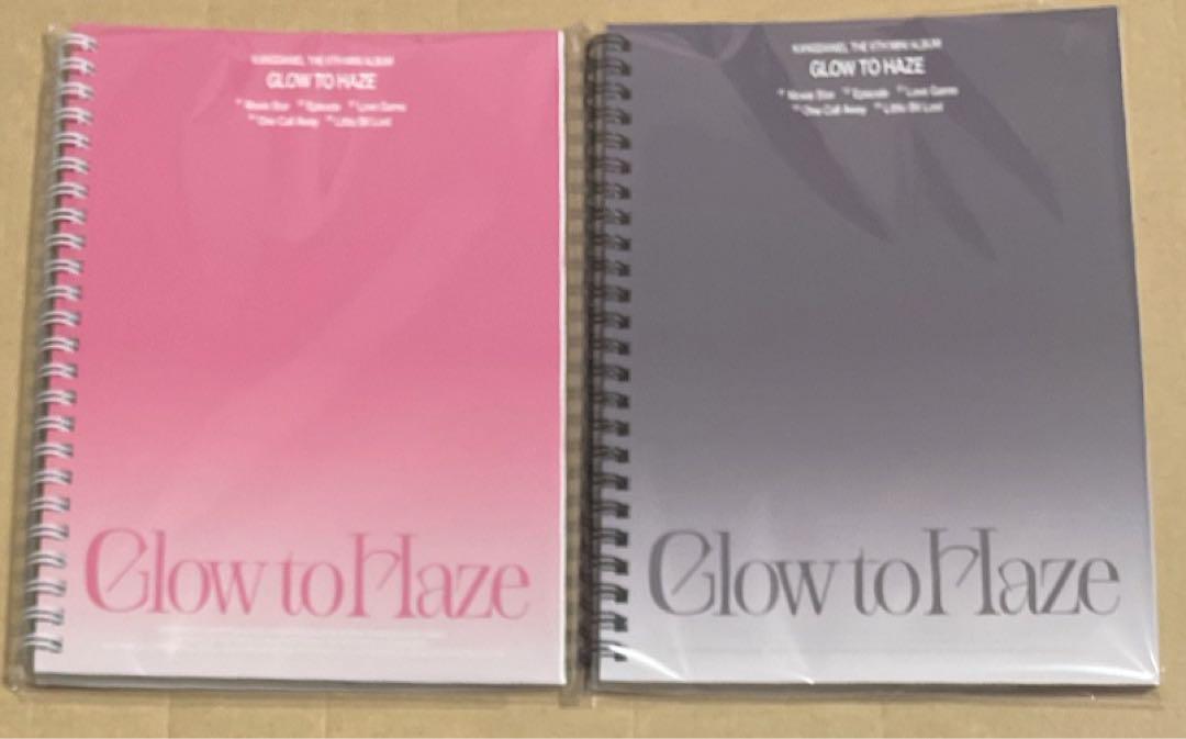 

[USED] KANG DANIEL Glow to Haze Photo Book CD
