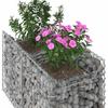 Gabion Raised Bed Silver