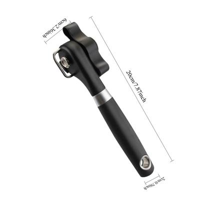 Manual Safety Can Opener Stainless Steel Can Knife Household Single Handle Side Multifunctional Can Opener Cutting Can Opener