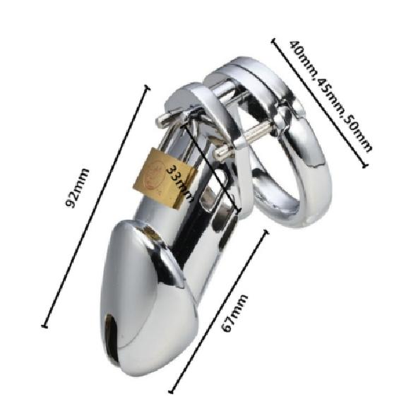 304 Stainless Steel Male Chastity Cage Belt Male Penis Ring Lock Device Sex Toys for Men Couples BDSM Games Erotic