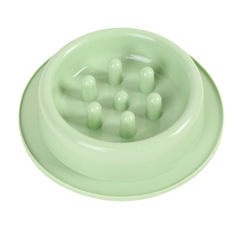 Anti-Tip Slow Feeder Dog Bowl, Anti-Choking & Anti-Vomiting Design, Large Base, New Color