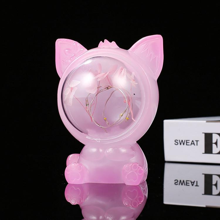 Ten Night Lamp Options Battery Powered Cartoon Cute Animal Lights Shaped