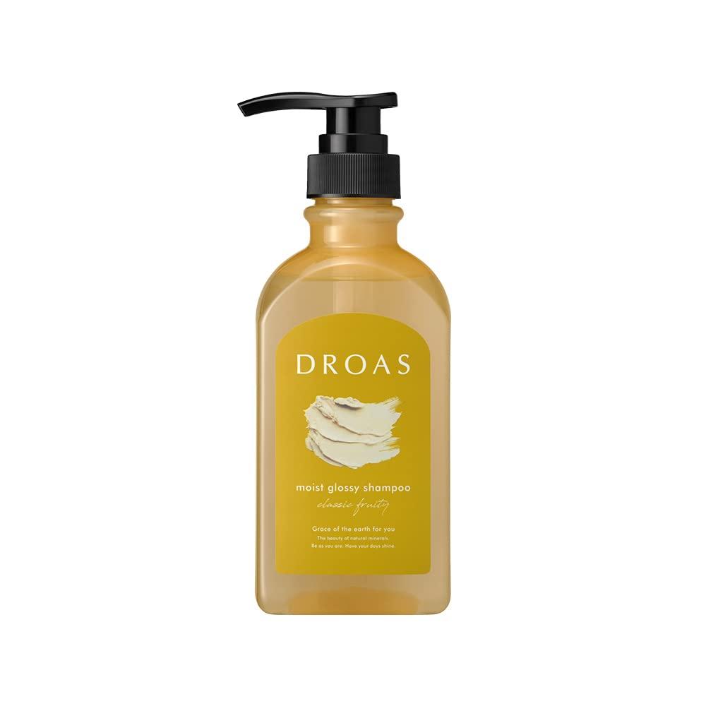

DROAS Renewal [Moist Glossy] Shampoo 400ml Classic fruity scent Damage Smooth Hair care DROAS Moisturizing Mud Clay