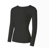 Unisex Winter Cotton Thin Underwear Set: Crew Neck Top & Pants