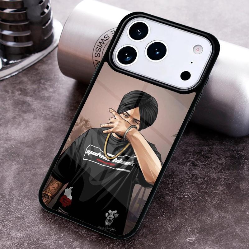 Sidhu Moosewala Phone Case For iPhone 17,16e,15,14,13,12,11,Mini,Pro,MAX soft Silicone Cover