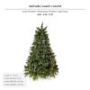 Crystal Christmas Tree Decoration, Acrylic Ice DIY Hanging Decoration Mixed