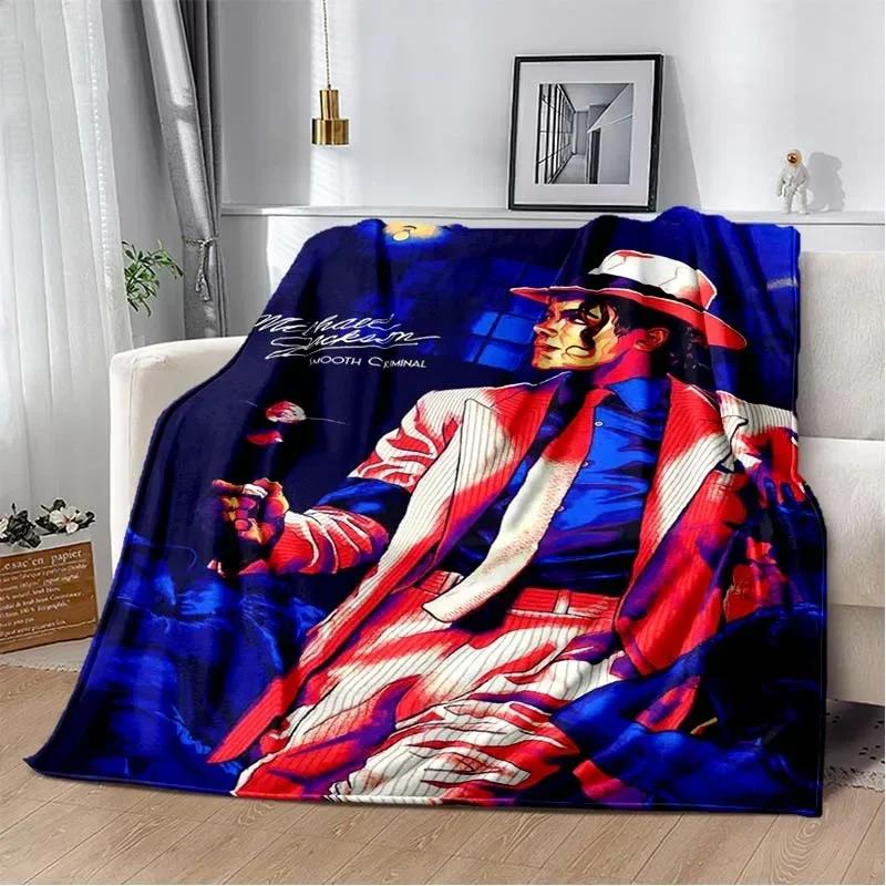 Coperta con motivo di Michael Jackson Leggera per Soggiorno Camera da Letto Cameretta Regalo di Natale