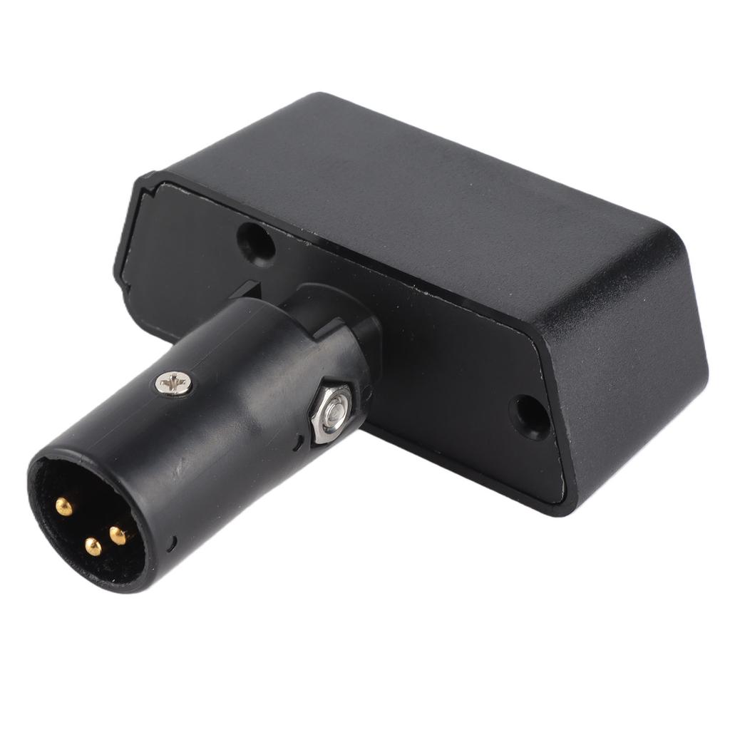 Electric Wheelchair Light 3 Pin XLR Head USB Charging Adjustable Angle LED Power Wheelchair Lighting Controller