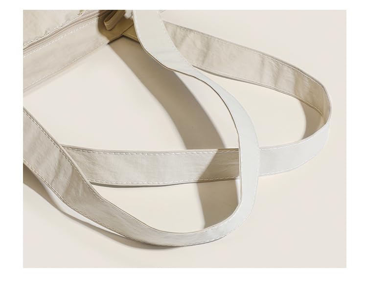 Sujpjheed Women's Canvas Tote Bag, Large Capacity, A4 Size, Lightweight, Perfect for Commuting, School, and Travel. Popular, Stylish, Large Tote Bag