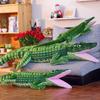 100-200cm Stuffed Animal Large Size Alligator Plush Toy Simulation Crocodile Dolls Kawaii Ceative Pillow for Children Xmas Gifts