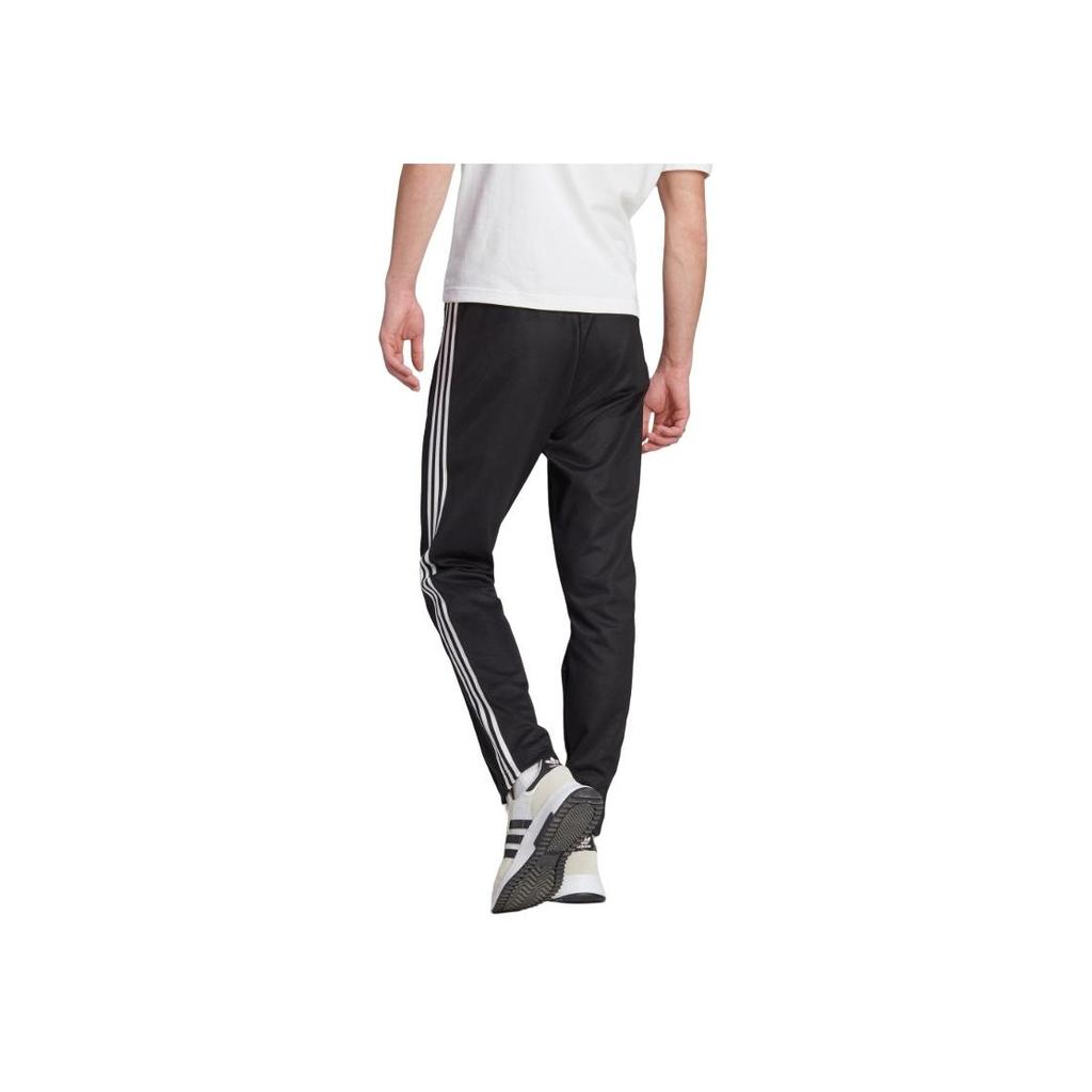 adidas Pantalones Deportivos de Punto con Estampado de Logotipo de Raya Lateral Beckenbauer para Hombre Parte Inferior Negro Clásico ll5764