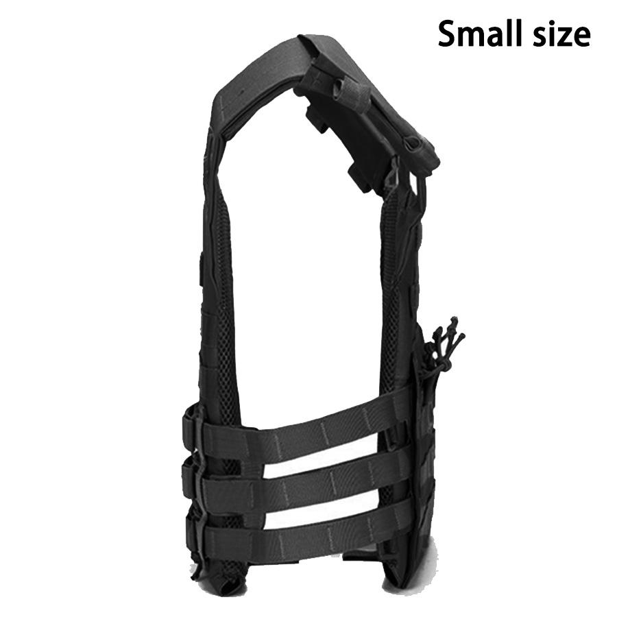 outdoor training vest (including US flag emblem) with convenient expansion, lightweight and multifunctional JPC vest