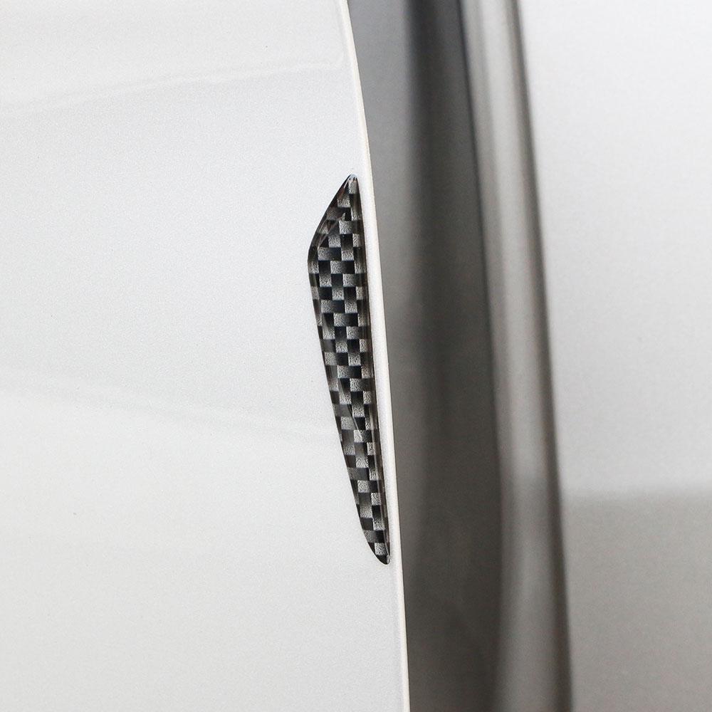 Car Door Anti-Collision Strip Body Stickers 4Pcs Door Decorative Scratch-Resistant Sticker Modified Universal Doors Protector