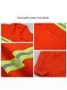 Reflective Workwear Set: Spring & Autumn, Summer Sanitation, Road Construction, Wear-resistant, Thin Long-sleeved Uniform