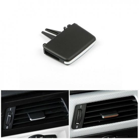 1 Piece ABS Black Car Front Air Vent Outlet Tab Clip Repalce Trim For BMW 3 E90