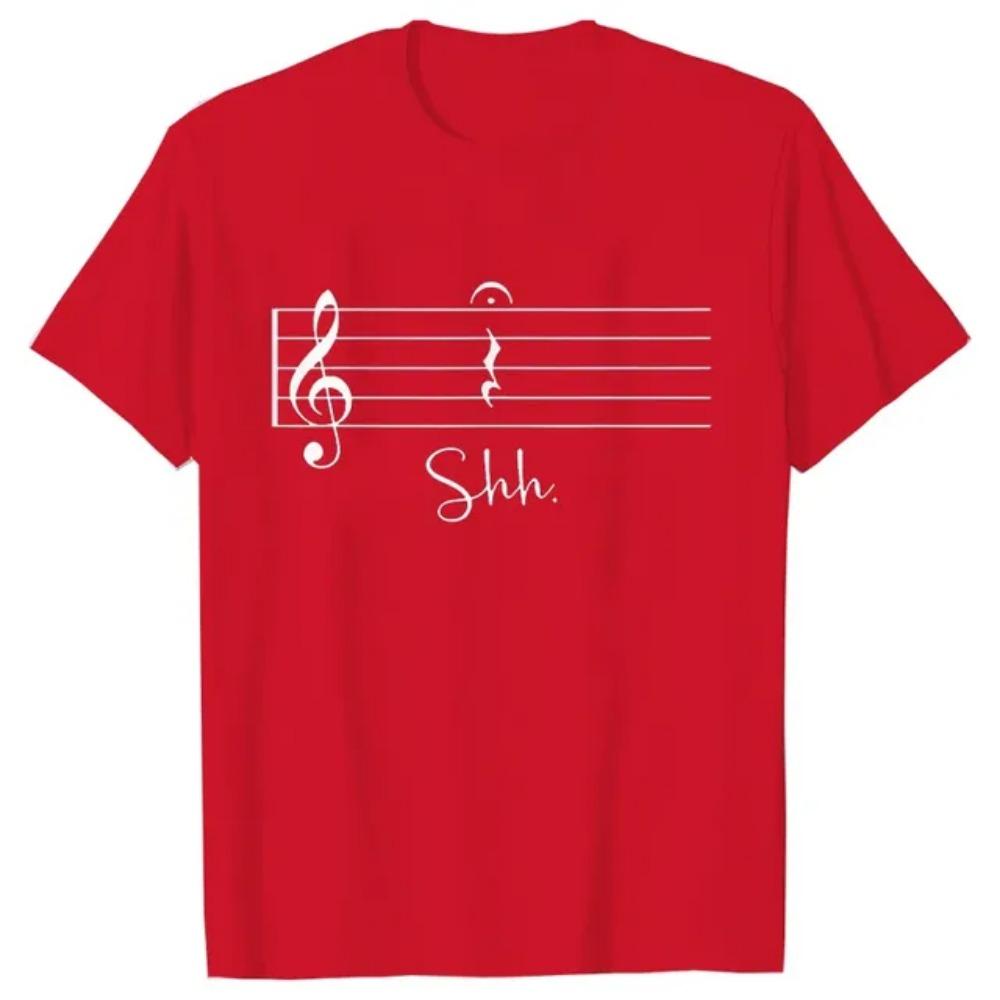 Music Notes Men T Shirts Funny Graphic 3d Print Tops Streetwear Short Sleeve Tees Oversized Harajuku Music Lover T-shirt Mens Clothing