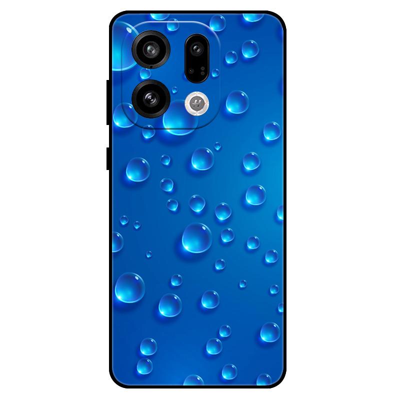 For Oppo Find X9 Pro Case Silicone Luxury Space Soft Bumper for Oppo Find X 9 X9Pro 5G 2025 Phone Cover TPU Funda Shockproof
