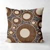 Pieces Wild Geometric Leopard Print Throw Pillow Covers Pattern Cushion Cover Suitable for Sofa Bedroom Car Pillow Cover