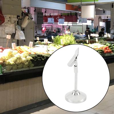 Sign Holder Clip Price Clamp for Retail Display,Portable Table Number Place Card Tag