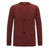 FiveFive Men's Fashion Cardigan Jacket Solid Color Button Casual Loose Knit Cardigan Solid Color Button Cardigan
