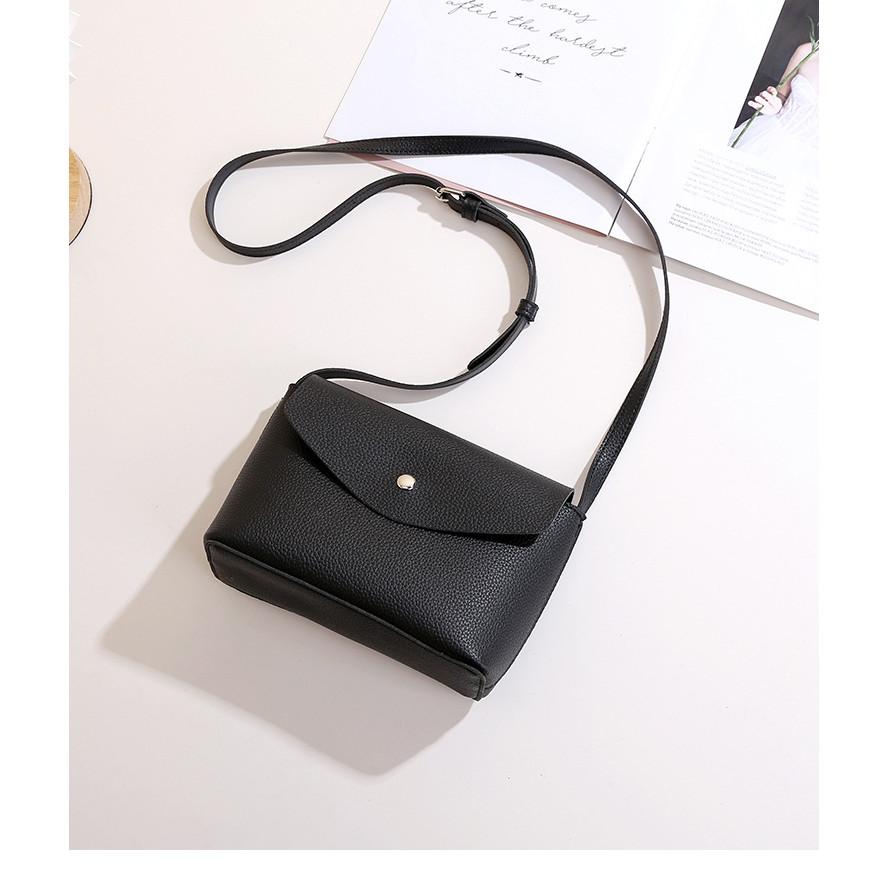 IELGY Simple All-Match Cross-Body Ladies Small Square Bag