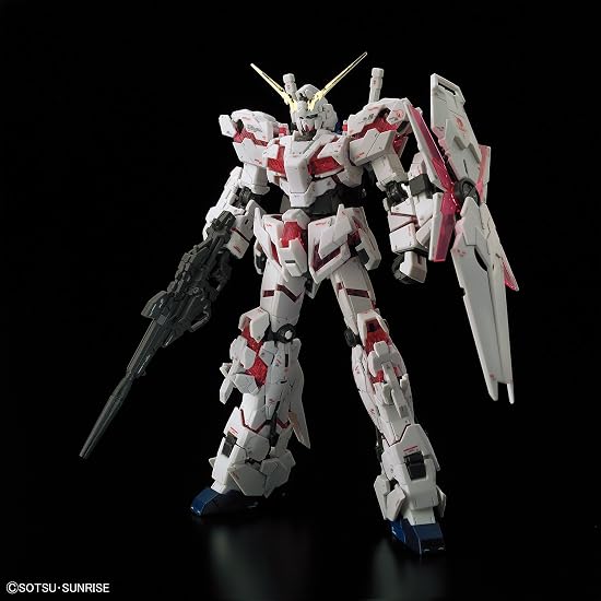 RG Mobile Suit Gundam UC Unicorn Gundam 1/144 Scale Color-Coded Plastic Model