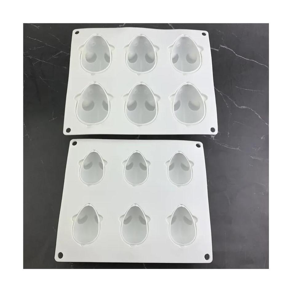 1 Pcs Cute Shape Mouse Mold Mousse Cake Dessert Baking Chocolate Silicone Mould Kitchen Fondant Cake Decor Tool Kitchen Supplies